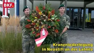 5. 8. 2022 - Kranzniederlegung in Neustift an der Lafnitz - BKF TV