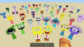 ALL NEW V1 & V2 & V3 & V4 Sprunki OC Nextbot Minecraft PE MOD by SenatorCraftMC