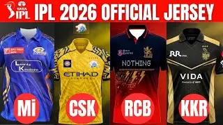 IPL 2026 All Teams New Jersey Reveal | All 10 IPL Teams 2026 Jersey Reveal | #ipl2026 