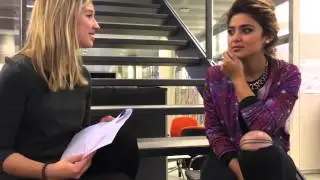 Blitz-Interview: Maria Voskania zu Besuch bei FREIZEIT REVUE