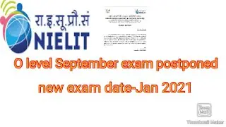 O level exam 2020 latest update/O level New exam date January 2021/o level exam postponed