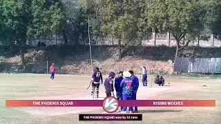 THE PHOENIX SQUAD vs RISING WOLVES live cricket match | 25-Jan-26 11:42 AM 20 live - Individual