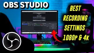 OBS Studio - Best Recording Settings 1080p and 4k | OBS Studio Recording Settings Hindi 