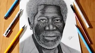 Drawing | Morgan freeman