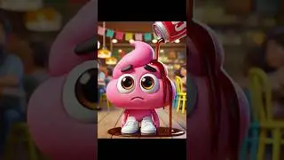 Pink Ice Cream's spicy and sweet payback #pinkice #icecream  #funny #memes #aiimages