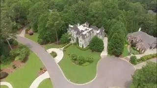 Part 3 Castle at Cromwell Court European Mansion Country Club of the South www.AtlantaCastle.com