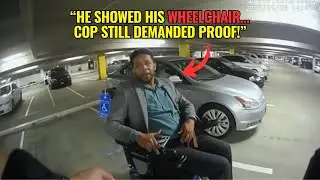 Cop Questions Disabled Parking &mdash; Man in Wheelchair Wins $750K Lawsuit