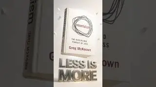 Essentialism ✨ Do Less, But Better #Shorts