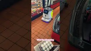 Wall E in QT #WallE #robot #robotcleaning
