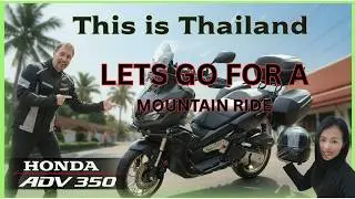 Mountain Ride with the Honda's ADV 350