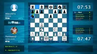 Chess Game Analysis: Terriono2 - Alin1971, 1-0 (By ChessFriends.com)