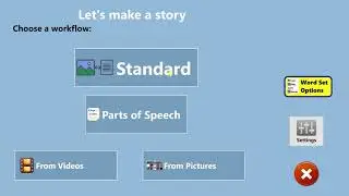 StoryMaker Tutorial: Using word sets