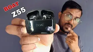 Boat Z55 Wireless Earbuds Unboxing Review Boat z55  led indicator display🔋 Best battery life