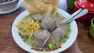 Giant Melting Cheese Meatballs in Bali