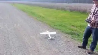 RC Plane Flight Tail Heavy CG