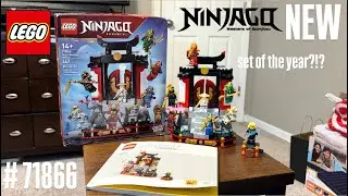 LEGO NINJAGO LEGACY 71866 NINJA CHARACTER DISPLAY 15TH ANNIVERSARY SET REVIEW (2026)