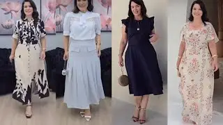 Женская одежда. Стильные платья 👗
