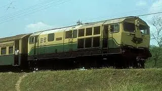 Sounds and Horn Engine of Indonesia's Krupp BB304 Loco