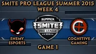 SPL: NA Week 4 - Enemy Esports vs. Cognitive Gaming (Game 1)
