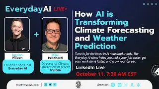 How AI is Transforming Climate Forecasting and Weather Prediction -- An Everyday AI Chat