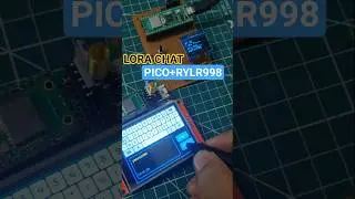 LORA CHAT :  PICO+RYLR 998 REYAX #trending #lora