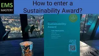 How to enter a Sustainability Award? - Entry criteria, tips and did I win