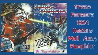 Transformers 1984 Hasbro Robot Points Mail Away Pamphlet ~ Toy-Addict