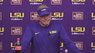 LSU's Brian Kelly post scrimmage press conference