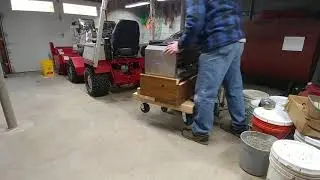 Ventrac SA250 Drop Spreader Easy Installation, Storage and Removal