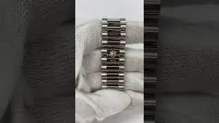 Rolex Day-Date 36mm Iceblue Roman Dial Fluted Bezel President Bracelet Platinum 128236