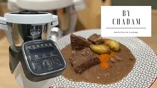 B&oelig;uf bourguignon sauce onctueuse au Companion de Moulinex