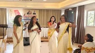 Onam celebration of lions club of airport city and cyber security awareness in jawahar public school