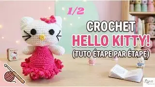 Tuto Hello kitty au crochet 1/2