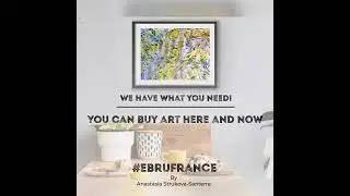 Art gallery #EbruFrance on Instagram/ artwork / original art / art online