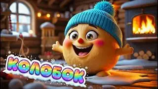 ❄️ КОЛОБОК Зимова Версія 🎄 Мультик-Пісенька для дітей українською мовою