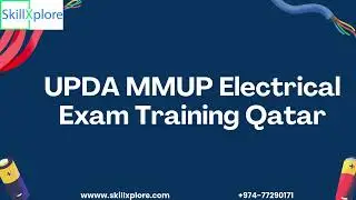 UPDA Qatar Exam Syllabus Electrical Questions Study Materials Training SkillXplore Qatar