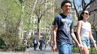 [4K 60P] People watching in New York City - Madison Square Park/ 사람구경 맨해튼 뉴욕