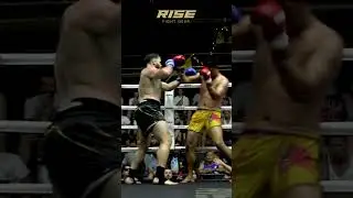 🇬🇧 United Kingdom vs Thailand 🇹🇭 Intense Muay Thai Highlight with Knockout! #muaythai #knockoutfight
