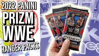 2022 Panini Prizm WWE Hanger Packs! Red White & Blue Prizms!!