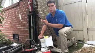 Foundation Repair Installation -  Repairing cracked foundation - Brick cracks foundation settlement