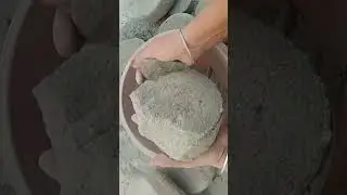 Soft Pure Sand Huge Shapes Dry Pot Crumbling #asmr #satisfying #clay #crumbleart