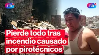 🔴 Comerciante pierde todas sus máquinas tras incendiarse su taller a víspera de Navidad | #EnVivoLR