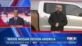 Our Auto Expert Live from Nissan Design Center KSWB Fox 5 03 24 2021 06 43 34am