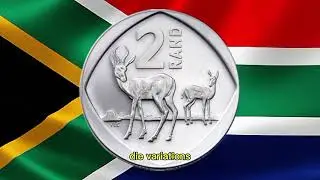 2023 South Africa 2 Rand Coin Worth $89? 😱 Full Rare Coin Review & Value Explained!