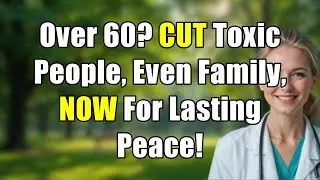 Over 60? Cut These 5 Toxic People (Even Family!) Out NOW For Peace!