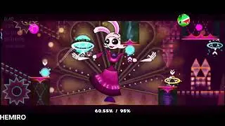 Anastasia and Koteev by MCAASJ | DEMON? (2 Coins) | Geometry Dash 2.11