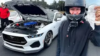 IT'S NASTY!! First 9 SECOND PASS in 2024 Mustang GT!!