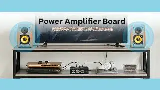 Daakro ZK 1602T Bluetooth Amplifier Board Review  160W+160W 2 0 Channel HiFi Audio Power