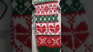Vlogmas 2024 - Day 18 - Arne & Carlos Christmas Stocking #knitting #vlogmas #vlogmas2024 #christmas