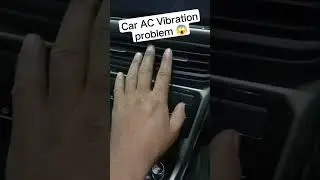 Car Ac Airflow कम और Vibration problem 😱🤔 || #technicalkaleem #youtubeshorts #ac #youtube #viral